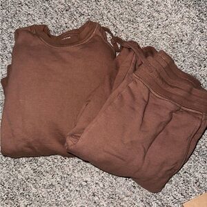 Girlfriend Collective Chocolate Lounge Top